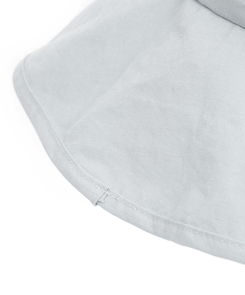 Eondeokeonteulolseutyudio Linen String Bucket Hat Fold Bucket / Linen String / Sky