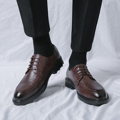 Fashion Official Website Hot Selling Retro Business Leather Shoes Versatile Men's Leather Suit Shoes Classic Men's Dress Shoes Elegant