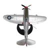 1/72 Scale WWII USAF P-47D 'Roggie Meth II' Thunderbolt Fighter Alloy Aircraft Model For Military Airplane Toy Collection