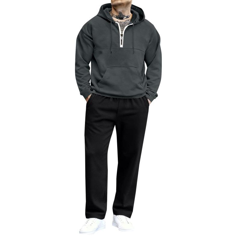 

Новая стильная мужская одежда однотонная толстовка с капюшоном Ropa Hombre Elegante Casual Jersey M