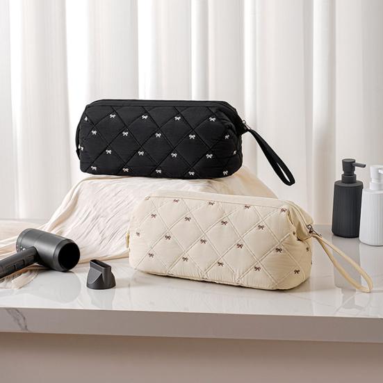 Úložná taška na fén Silné zapínání na zip Oxford tkanina Přenosný organizér na make-up Design ve tvaru krabice Snadné přenášení Pouzdro na fén