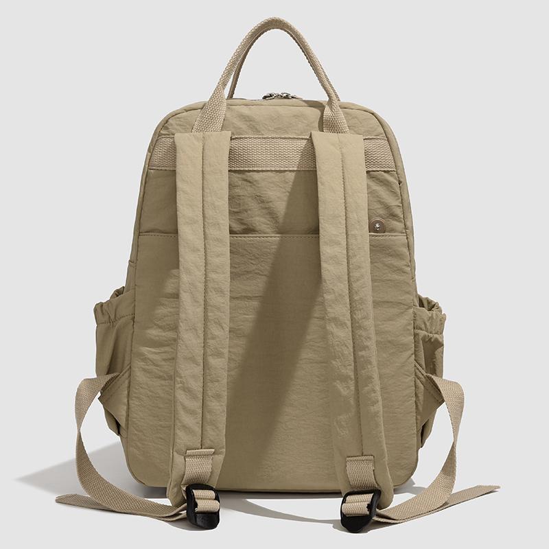Fashion Woman Backpack Waterproof Nylon Soft Handle Solid Multi-pocket Travel Zipper Feminina School Bags Laptop Backpack