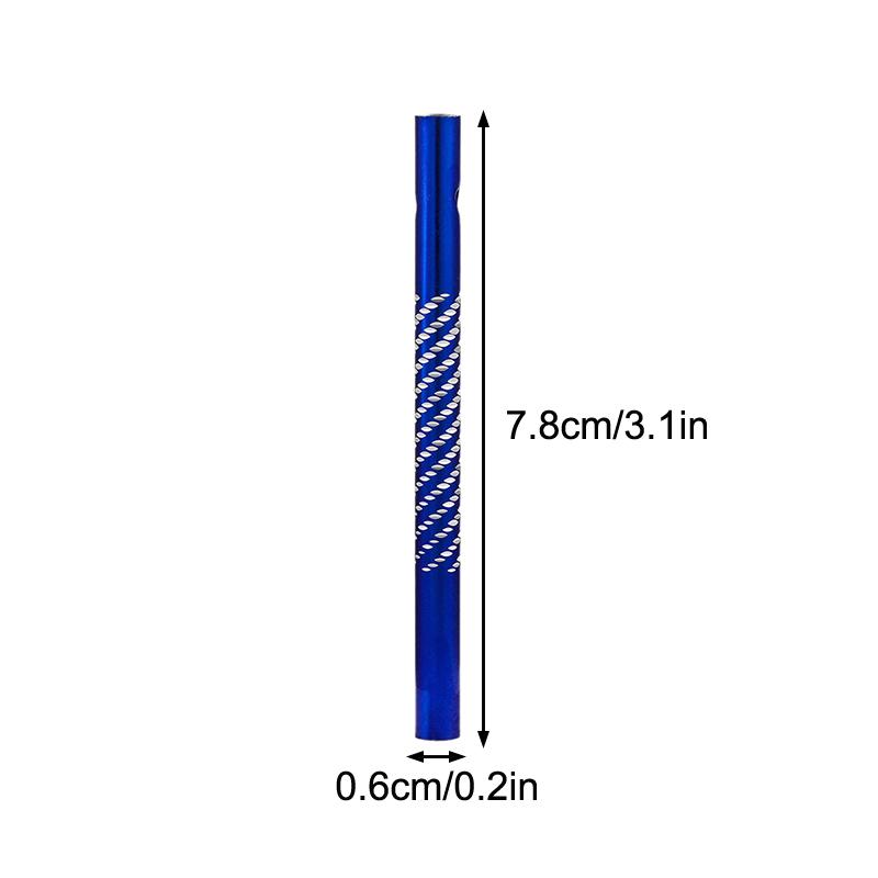 50 ks Hliníková trubka DIY Materiál pro větrnou zvonkohru Barevné hliníkové trubky pro vnitřní a venkovní dekoraci a řemesla Všestranné různé barvy