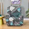 Elastic All-inclusive Sofa Recliner Cover, Printed Four-season Universal Function Single Sofa Cover