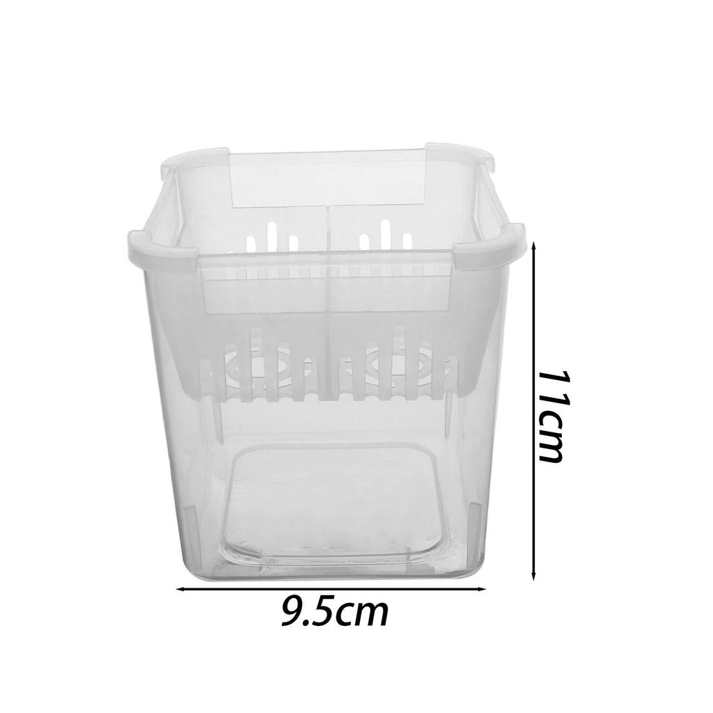 Self-watering Tulip Flower Pot 4-cell Hydroponic Flower Pots with Support Basket Home Indoor Gardening Decoration Accessories