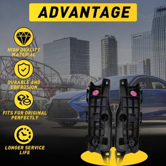 For 2013-2018 Lexus ES350 5214633060 5214533060 Front Bumper Bracket Stay Set I