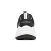 Skechers DLites 3.0 Cousin Comfortable Versatile Durable Breathable Low-Top Casual Shoes Women Sneakers Black White 8730010-BLK