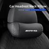 BVO1 2026 Hot Car Seat Head Support Leather Neck Pillow Interior Accessories For Mercedes Benz AMG W204 W205 W203 W211 W212 W213 W201