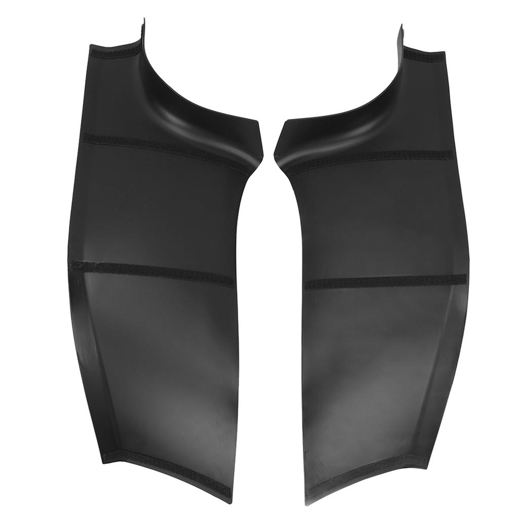 2Pcs Rear Door Sill Guards Black Stylish Strong Protection Rugged Door Sill Scuff Plate Guard Replacement for Tesla