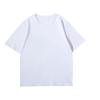 European Style Women's Plus Size Loose Mid-Length Crew Neck Short Sleeve T-Shirt