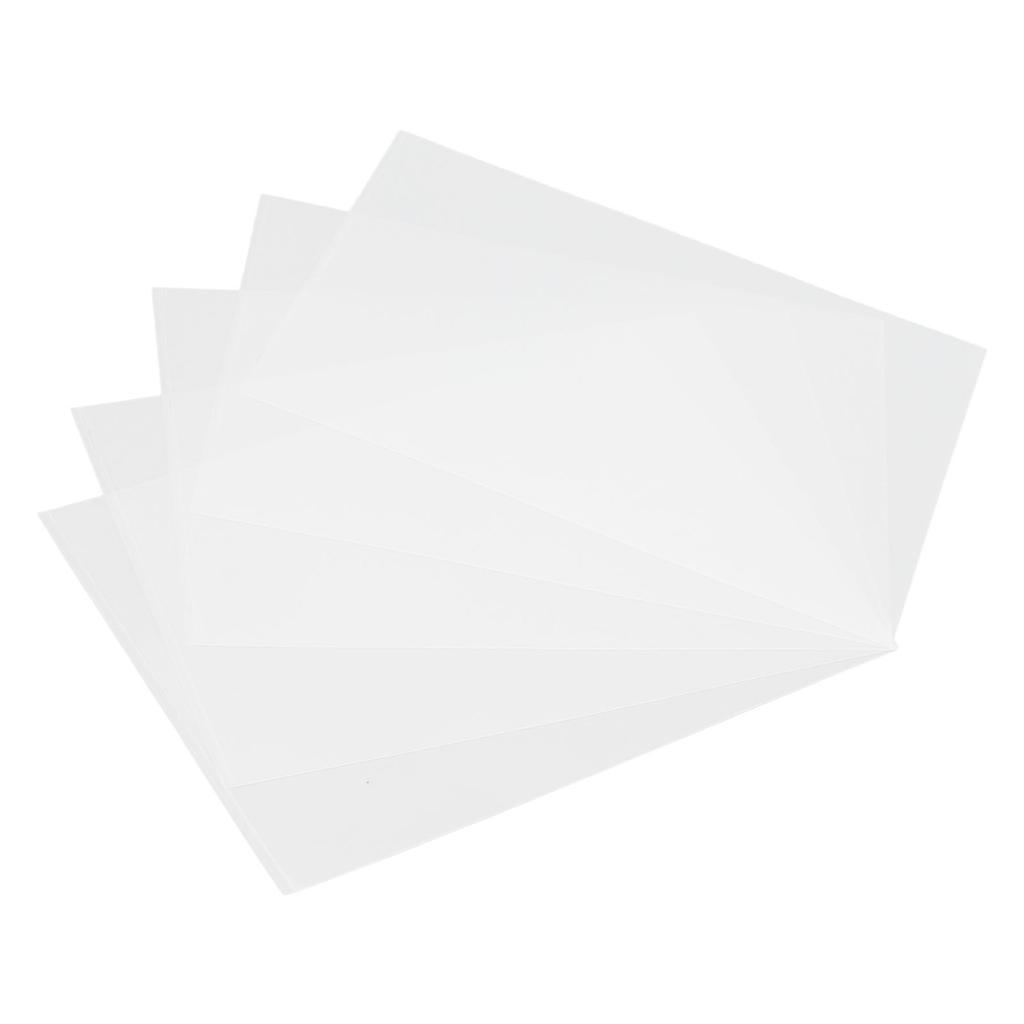 5Pcs FEP Release Film 95 Percentage Light Transmittance Heatproof Glossy FEP Film for     for Photon