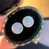 Ladies' Exquisite and Compact Synthetic Zircon Earrings, Fashionable Design Earrings, Suitable for Elegant Jewelry In All Occasions