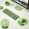 BOW Hangshi Wired Keyboard & Mouse Set for Girls with USB Connection