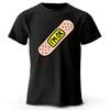 Summer Fashion Item I'm Okay Cotton T-shirt Men's Loose Oversized Breathable Sports Short Sleeves Street Wear