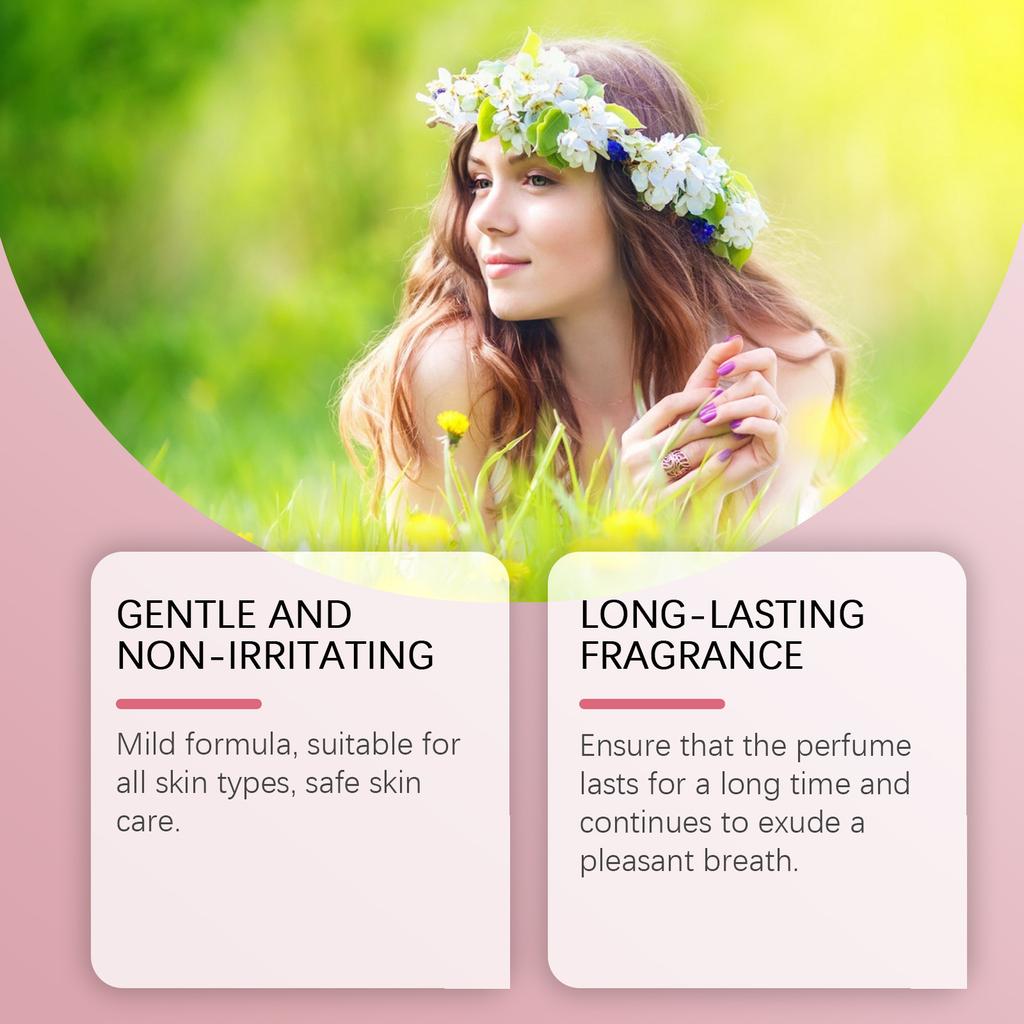 Ensemble Parfum Corporel Frais Frais Et Élégant, 70ML