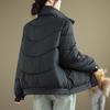 Women Autumn Spring Winter Oversized Casual Loose Cotton Padded Jacket Coat Outerwear