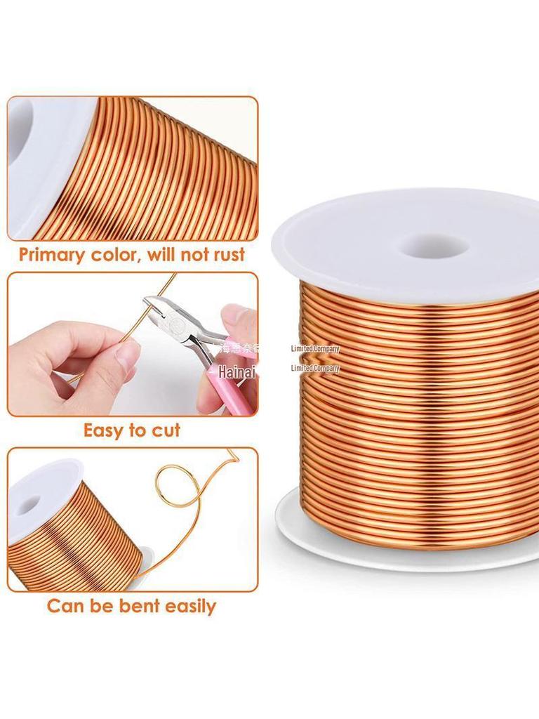 High-temperature Resistant Polyurethane Enameled Copper Wire for Perpetual Motion Motor Insulation Coil Transformer Electromagnet Experimentation.
