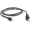 Gold-Plated Mini HDMI to HDMI Cable, 1.5m, for Camera/TV/Tablet