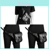 Streetwear Pu Punk Style Small Crossbody Bag For Women And Men