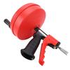 Plumbing Snake 2 Modes Efficient 65 Manganese Steel Spring Drain Clog Remover for Kitchen Toilet 5m