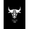 European Size Men's Bull Animal Pattern Casual Round Neck Short Sleeve T-Shirt for Spring, Summer, and Autumn