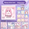 Kaba Bear Princess Dress-Up Stickers: Children's Ancient-Style Makeover & Character Stickers