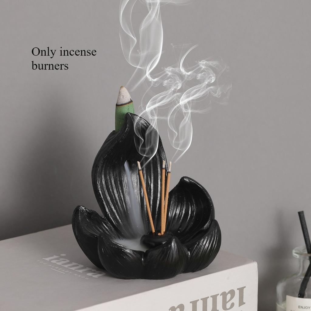 Räuchergefäß Lotus Faden Räucherstäbchen Platte Buddhistisch Sandelholz Holz Schriftrolle Basis Tempel Yoga Raum Heimdekoration