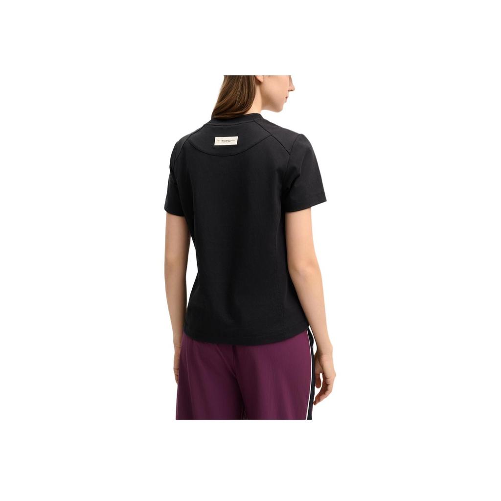 New FILA ORIGINALE Regular T Shirt Women's Jet Black F11W519103F-BK