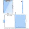 Heavy Duty Nursing Clipboard Folding Clip Board Portable Storage Clipboard  School Office