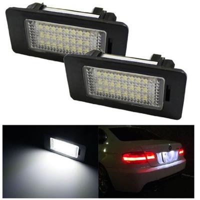 Pour BMW 1/3/5/X série X1X3X5X6 lampe à LED ampoules de plaque d'immatriculation