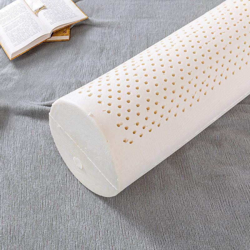 Látex Natural Grande Cama Cilíndrica Longa Grande Travesseiro Meninas Dormindo Almofada Meninos Pernas Estudante Travesseiro Núcleo
