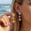 Bohemian Starfish Beach Earrings - Women's Summer Seaside Accessories