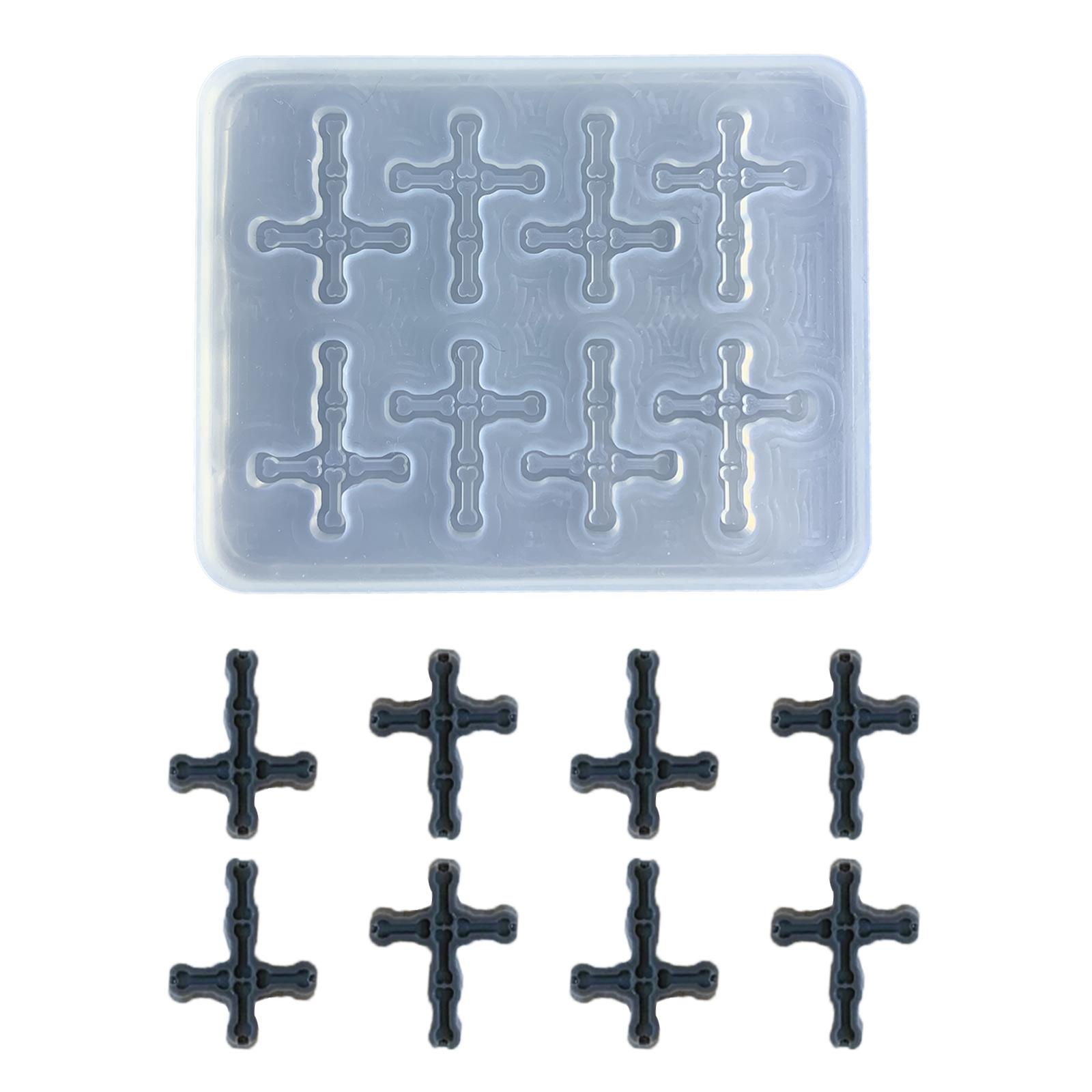 

Форма для заливки смолы в шейкер, силиконовая крестообразная форма для заливки эпоксидной смолы, форма для заливки зыбучих песков для изготовления ювелирных изделий