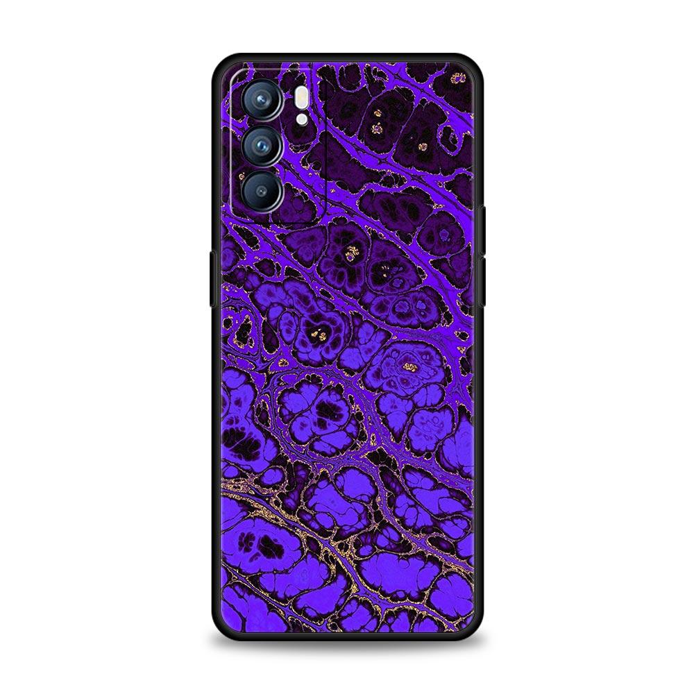 Love Marble Pattern Soft Phone Case For Oppo Find X5 A54 A53 A52 A9 2020 A15 A95 A16 A76 A74 A12 Reno7 SE Reno6 Pro 5G TPU Cover