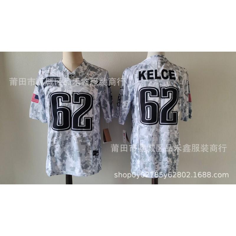 Camiseta de Fan de Equipo de la NFL Algodón Ropa Deportiva Hombres Mujeres Temporada Apoyo Eagles Seahawks Vikings 49ers Chiefs Jaguars Dolphins
