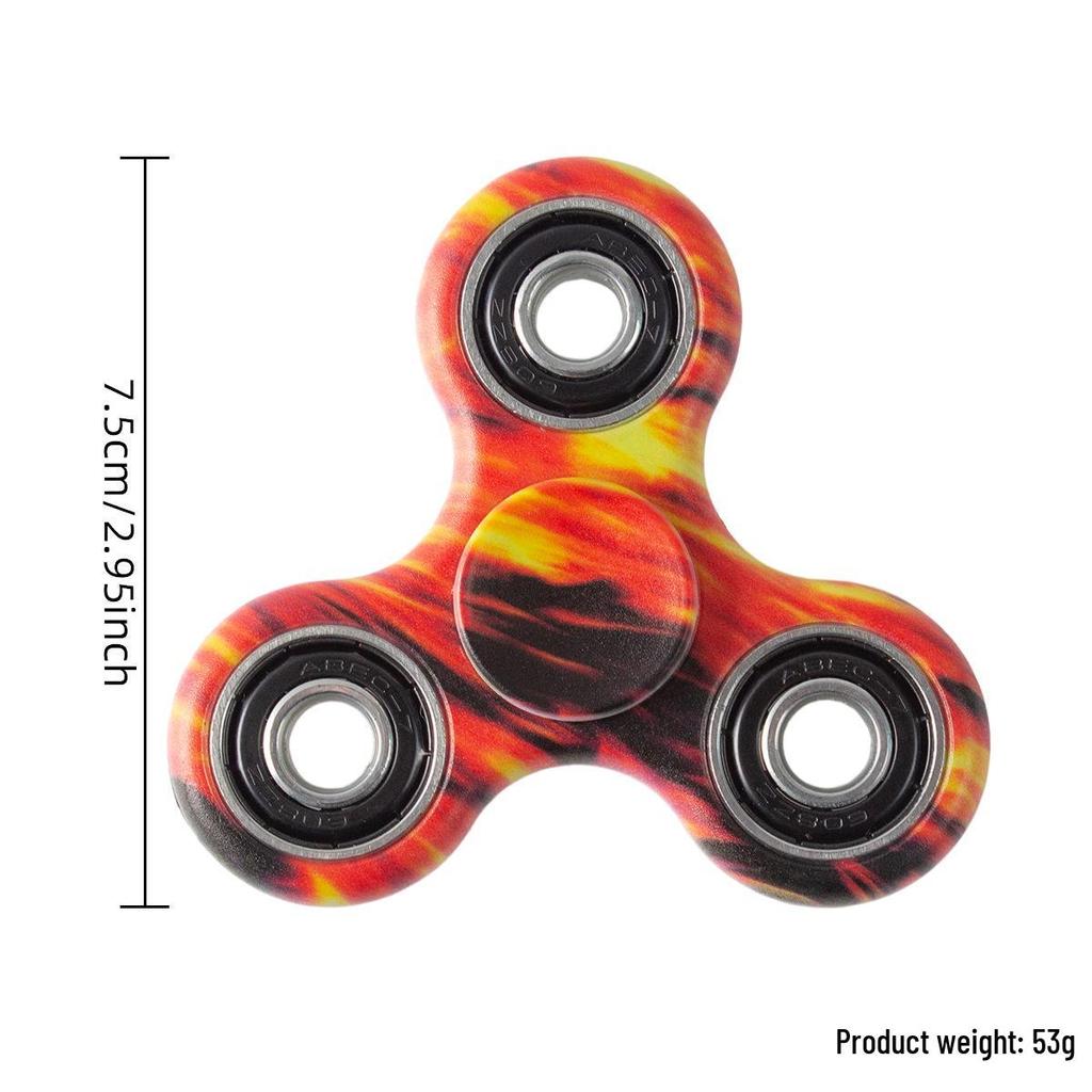 Colorful Fingertip Spinner Decompression Toy - Hand Spinner for Stress Relief and Fun