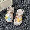 Trendy and Cute Children's Birkenstocks Slippers Breathable Soft-soled Thick-soled Outer Wear Hole Shoes Summer Classmates Cool Slippers Versatile