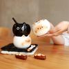 Siamese Cat Ceramic Coffee Cup Creative Design Girls Water Cup High Value Cute Egg Cup Cat Couple Water Cup