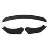 4PCS Front Bumper Lip Kit Spoiler Splitter Fourpart Form for Car Modification Front Bumper Protection(Glossy Black )