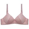 Foreign trade models, middle-aged and elderly people without steel rims, thin cups, lace bra covers gather in three rows of stock.