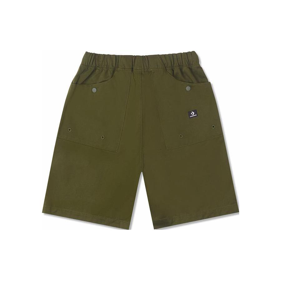 

New Converse Casual Shorts Men s Olive 10025289-A02 S