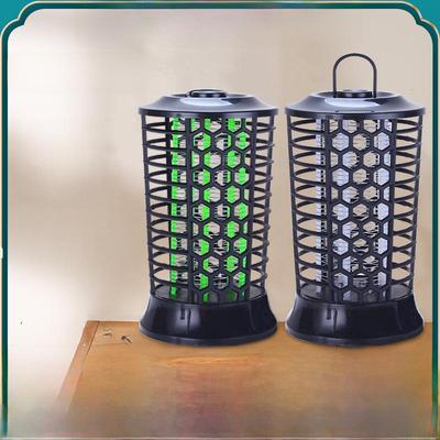 Portable Electric Shock Mosquito Killer with LED - Indoor & Outdoor, USB Powered, Silent Operation.