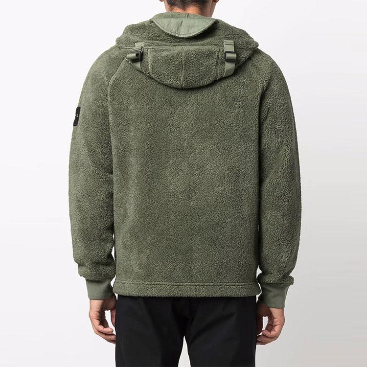 STONE ISLAND Sweatshirt Sage Green Men Tops 751560134-V0055
