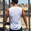 Men's Summer Trendy Pullover Crew Neck Vest Sports Fitness Sleeveless Quick-Dry Tank Top