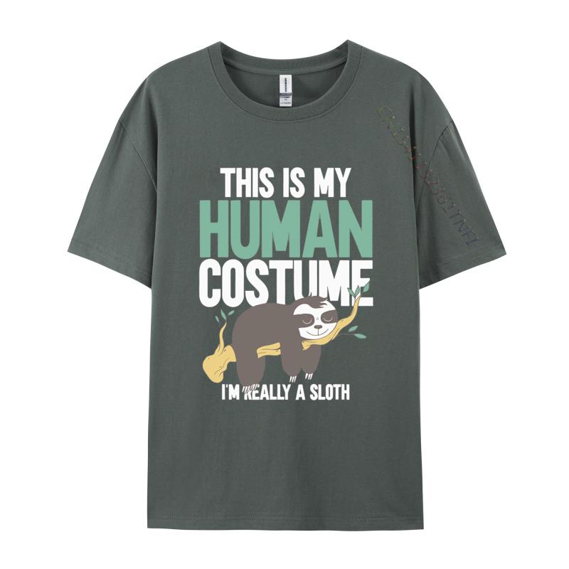 This Is My HuUnisex Costume Im Really A Sloth T Shirts Novelty Tshirt Cool T Shirt Homme Harajuku Fast Shipping