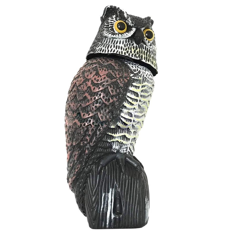 Cheap Scarecrow Owl Decoy Statue Realistic Fake Handpainted Garden