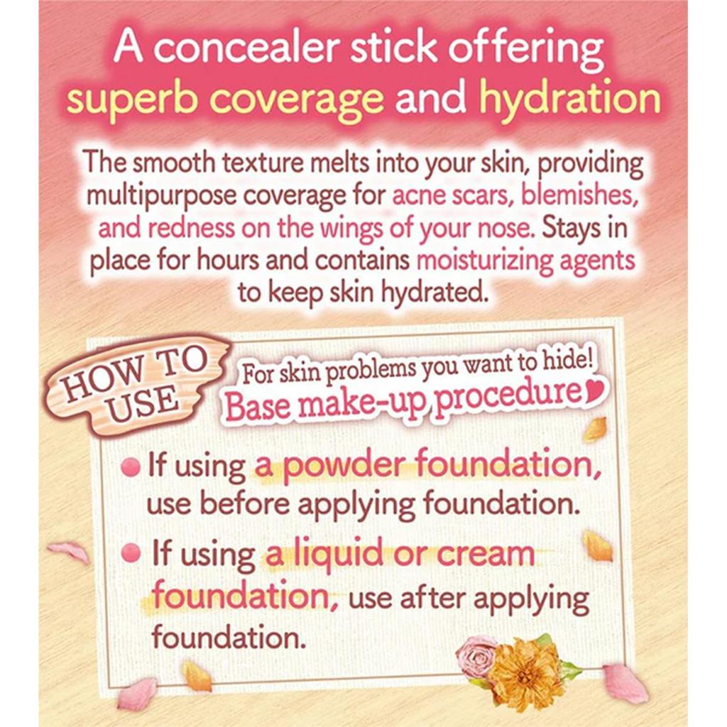 Canmake Color Stick Concealer 03 Apricot 1.9g (x 1)