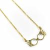 Harry Potter Luna Lovegood Glasses Gift Bauble with Necklace