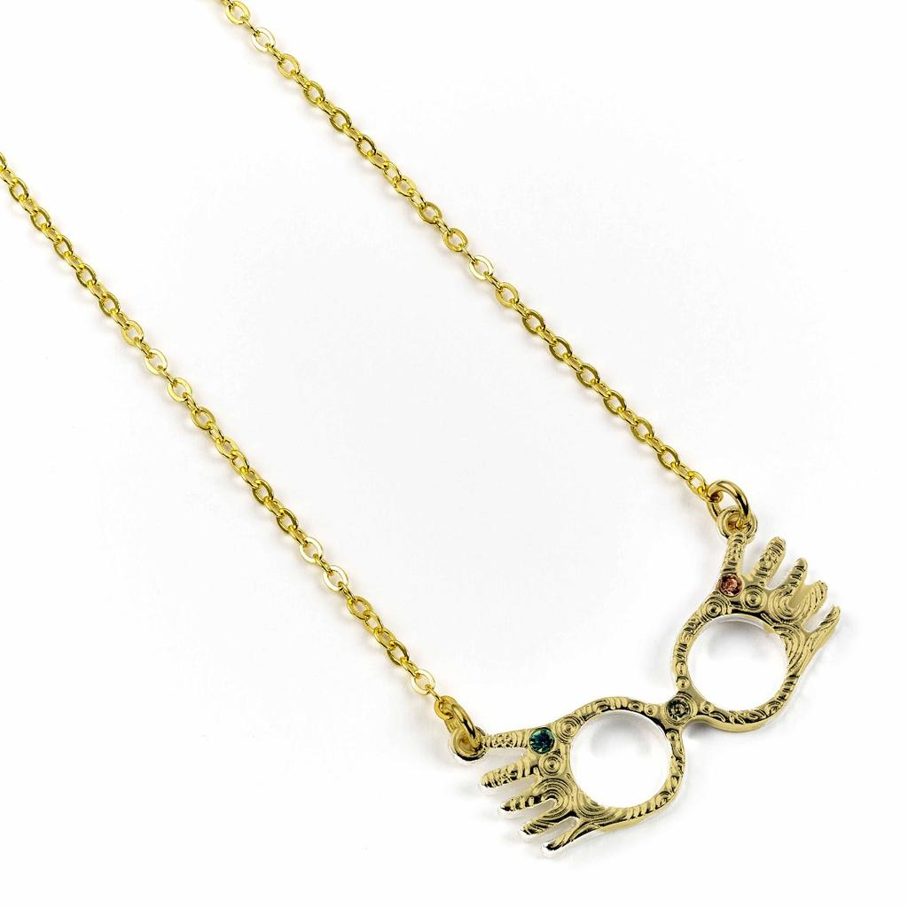 Harry Potter Luna Lovegood Glasses Gift Bauble with Necklace