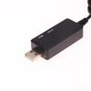 1 Set Dc 5V To 12V Usb Cable Boost Converter Step-Up Cord For Wifi Router Modem Fan 5.5*2.1Mm Wifi To Powerbank Cable Connector
